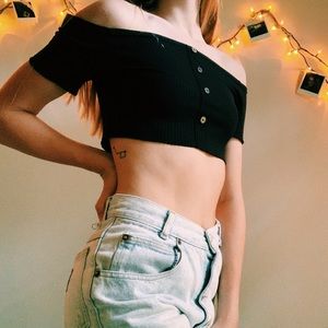 ☼ Off Shoulder Crop ☼